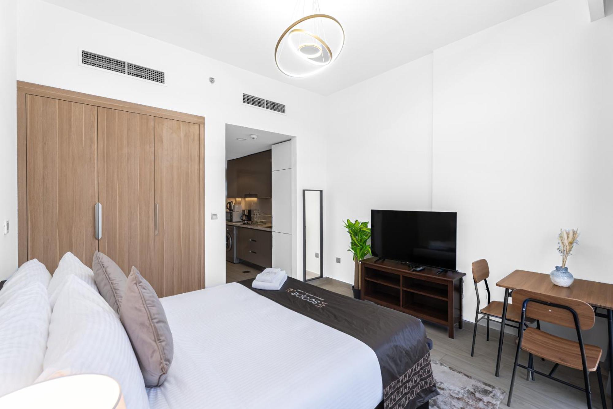 Escape24 Stylish Studio Azizi Riviera 8 Meydan One Dubai Buitenkant foto