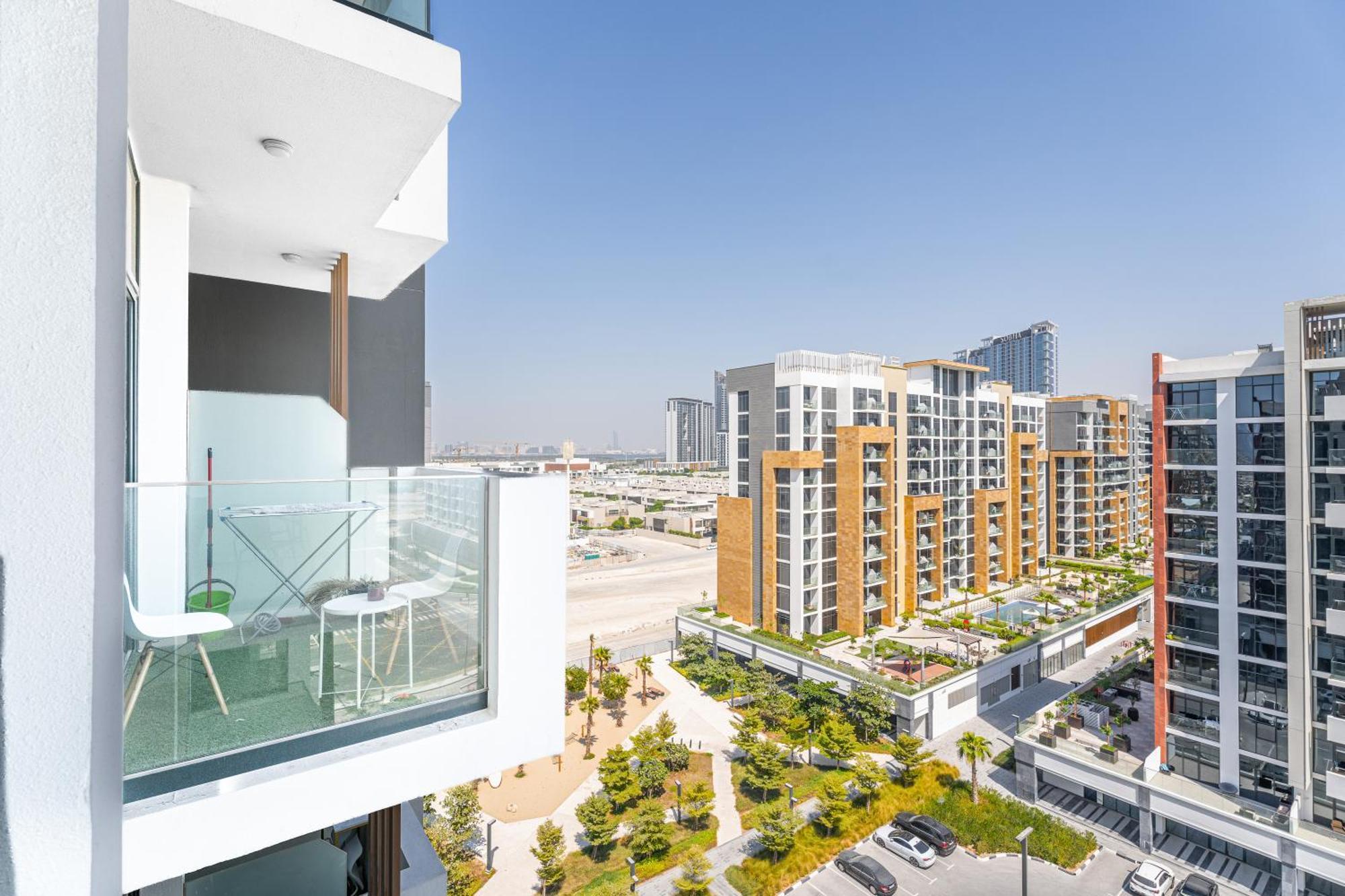 Escape24 Stylish Studio Azizi Riviera 8 Meydan One Dubai Buitenkant foto