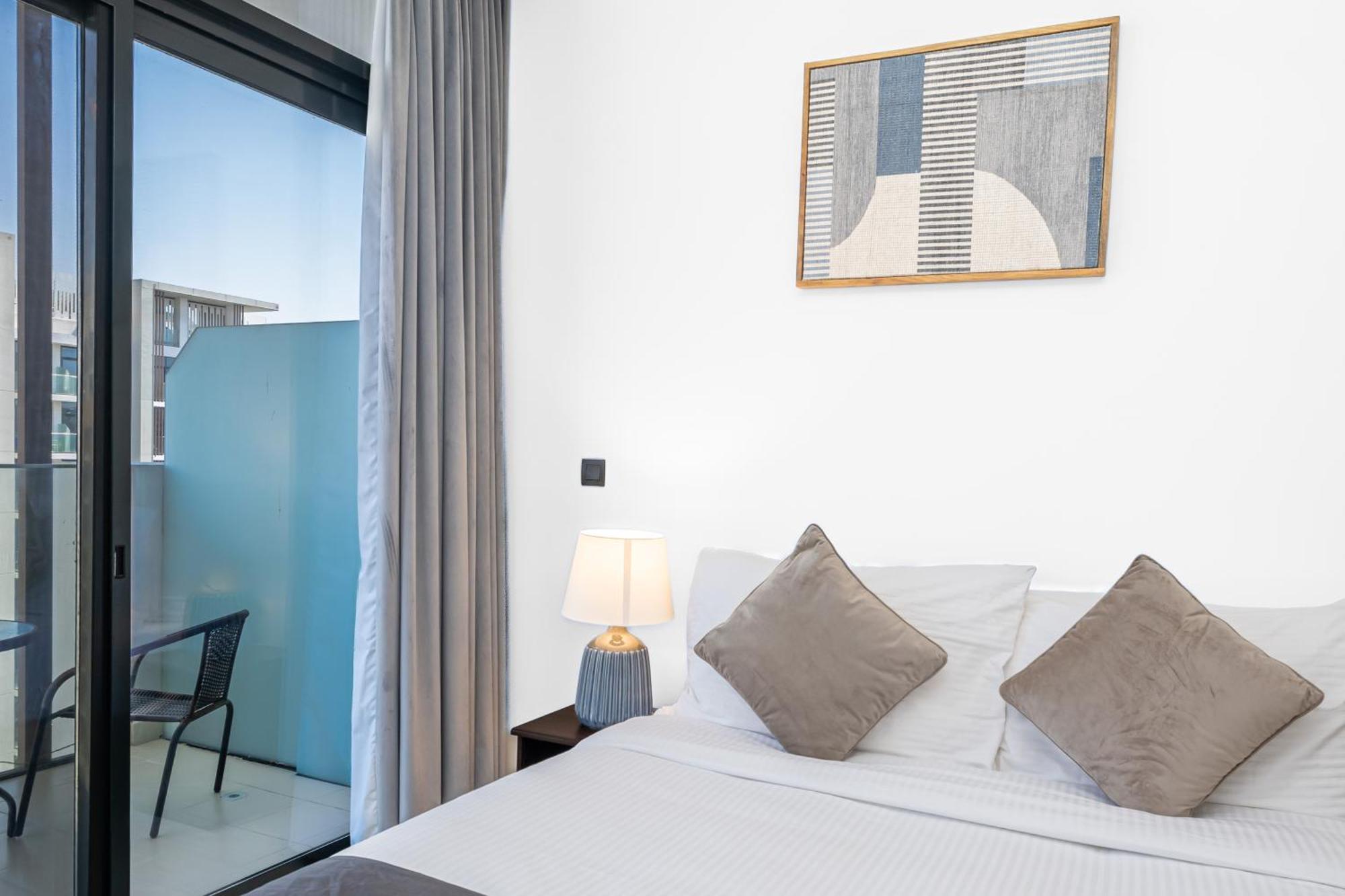 Escape24 Stylish Studio Azizi Riviera 8 Meydan One Dubai Buitenkant foto